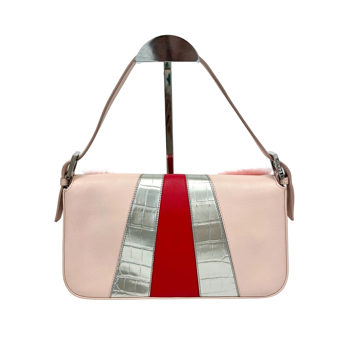 Pre-Owned Fendi Monster Baguette Vintage Underarm Bag Base Length 27 Year2016 N22425331