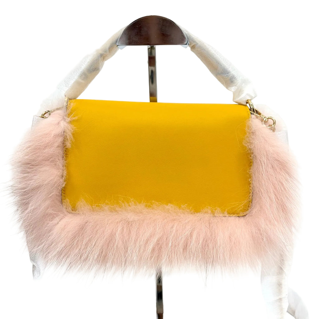 Pre-Owned Fendi Baguette Monster Shoulder Bag Base Length 18 Year2025 N22425450