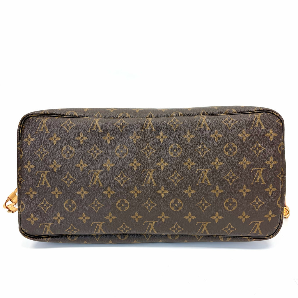 Pre-Owned LV Monogram Large Neverfull Shopping Bag Without Pouch Base Length 40 N22411565
