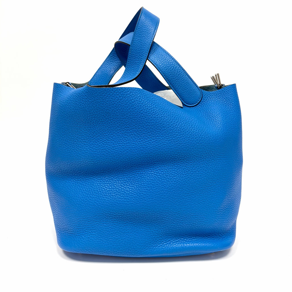 Pre-Owned Hermes Picotin Lock Bucket Bag Square P Stamp Year2012 TC Leather Base Length 26 N22419433