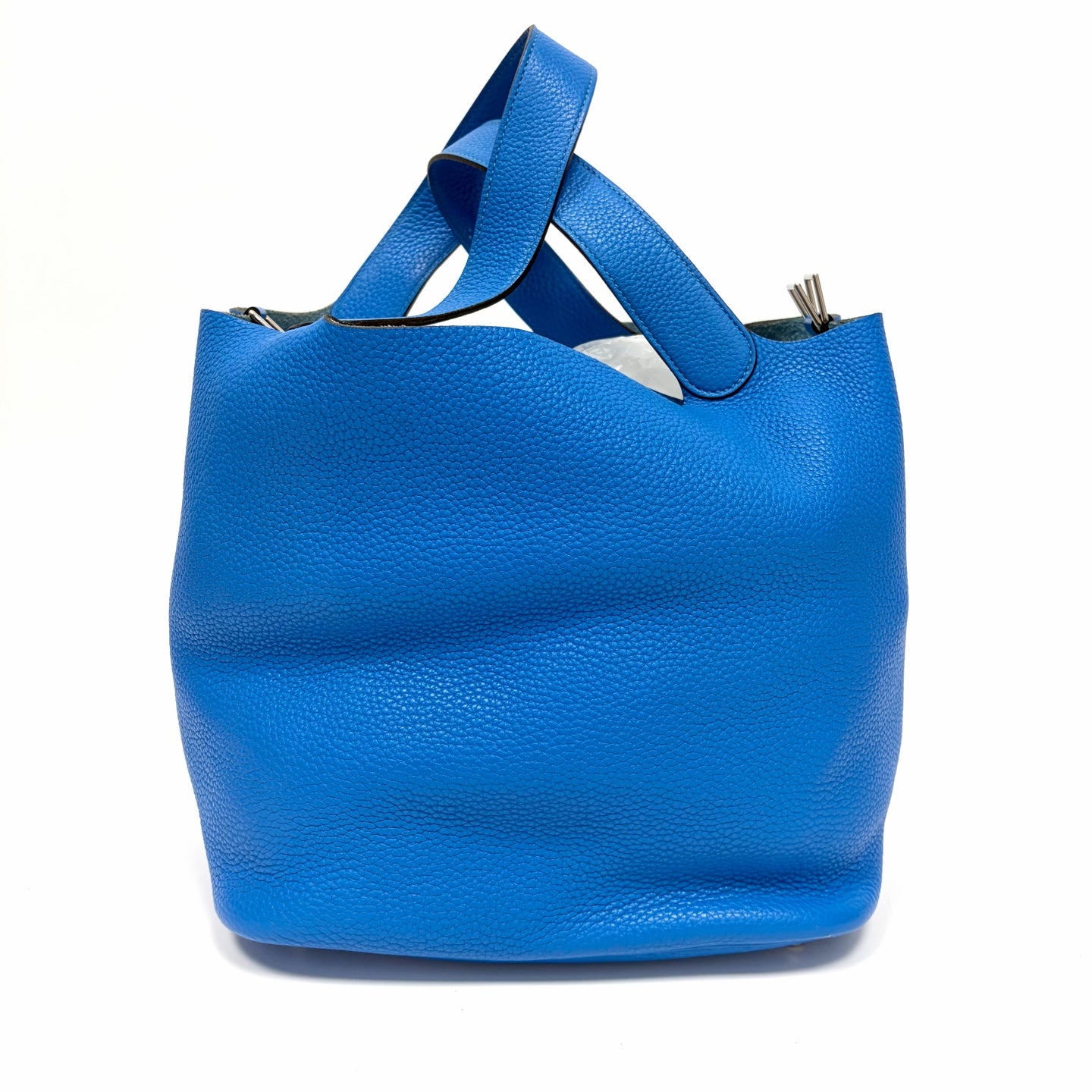 Pre-Owned Hermes Picotin Lock Bucket Bag Square P Stamp Year2012 TC Leather Base Length 26 N22419433